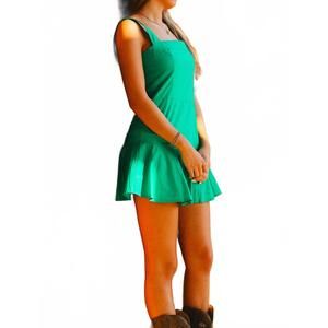 NEW SINCERELY OURS lucky you dress in kelly green